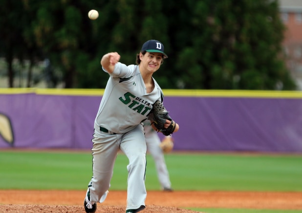 Delta State baseball's pitching staff is off to a hot start in the DII baseball season.
