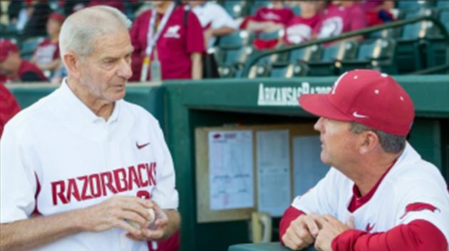 Norm DeBriyn has the most wins in Arkansas history.