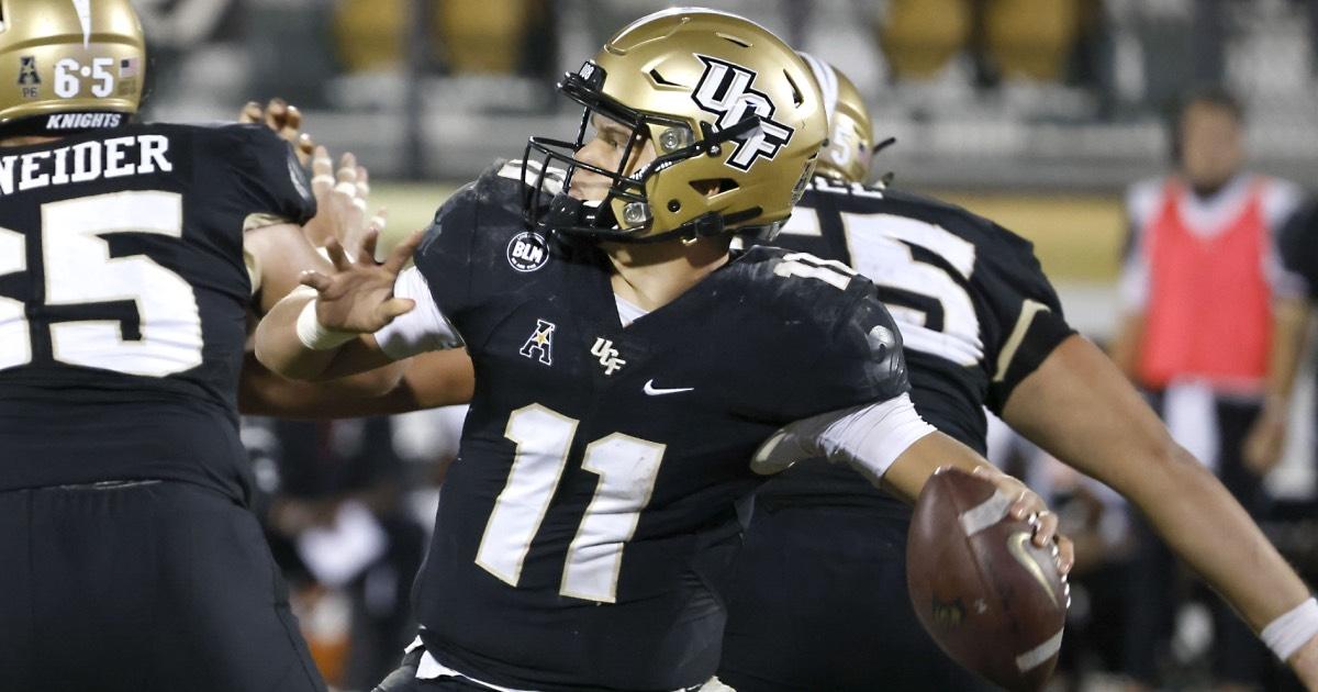 Dillon Gabriel led the country in passing yards per game last season.