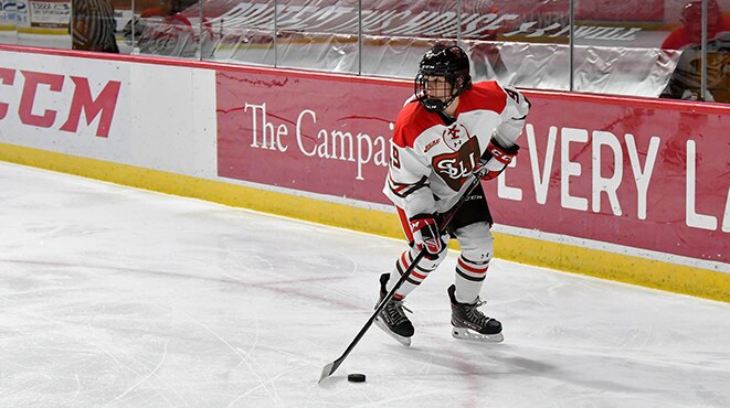 Brittney Gout has three game-winning goals this season. 