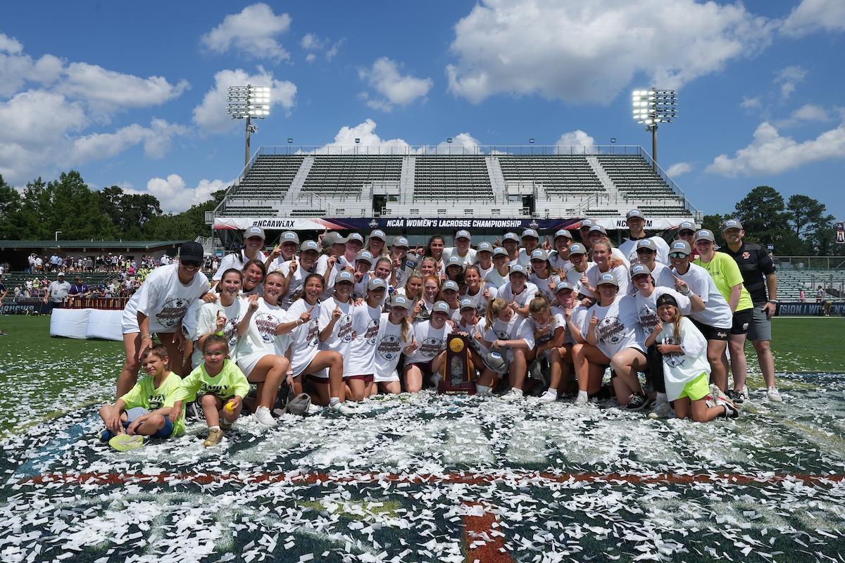 Boston College won the 2024 women's lacrosse title.