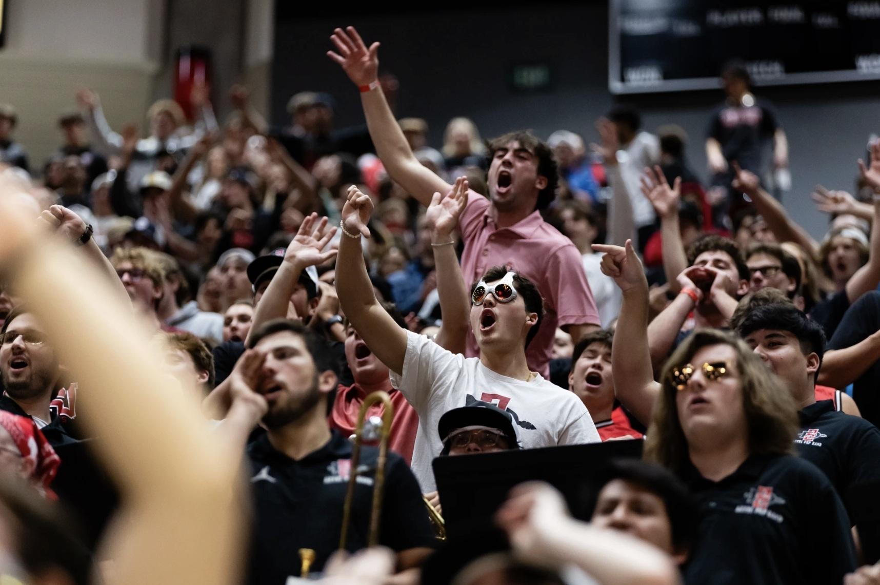 San Diego State fans