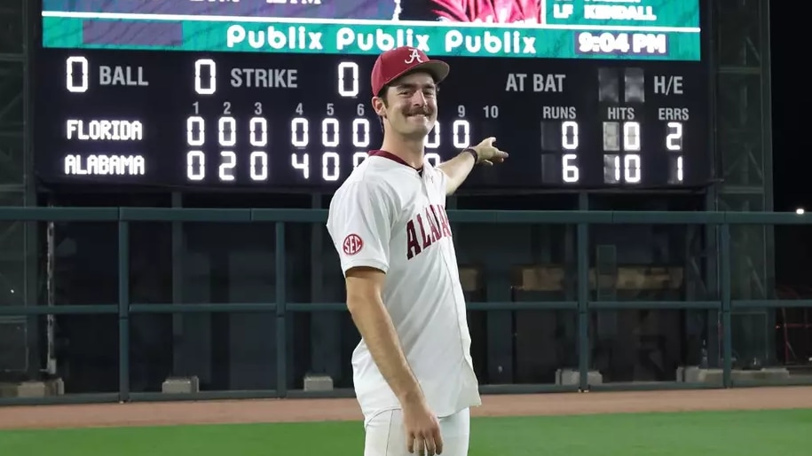 Alabama's Tyler Fay