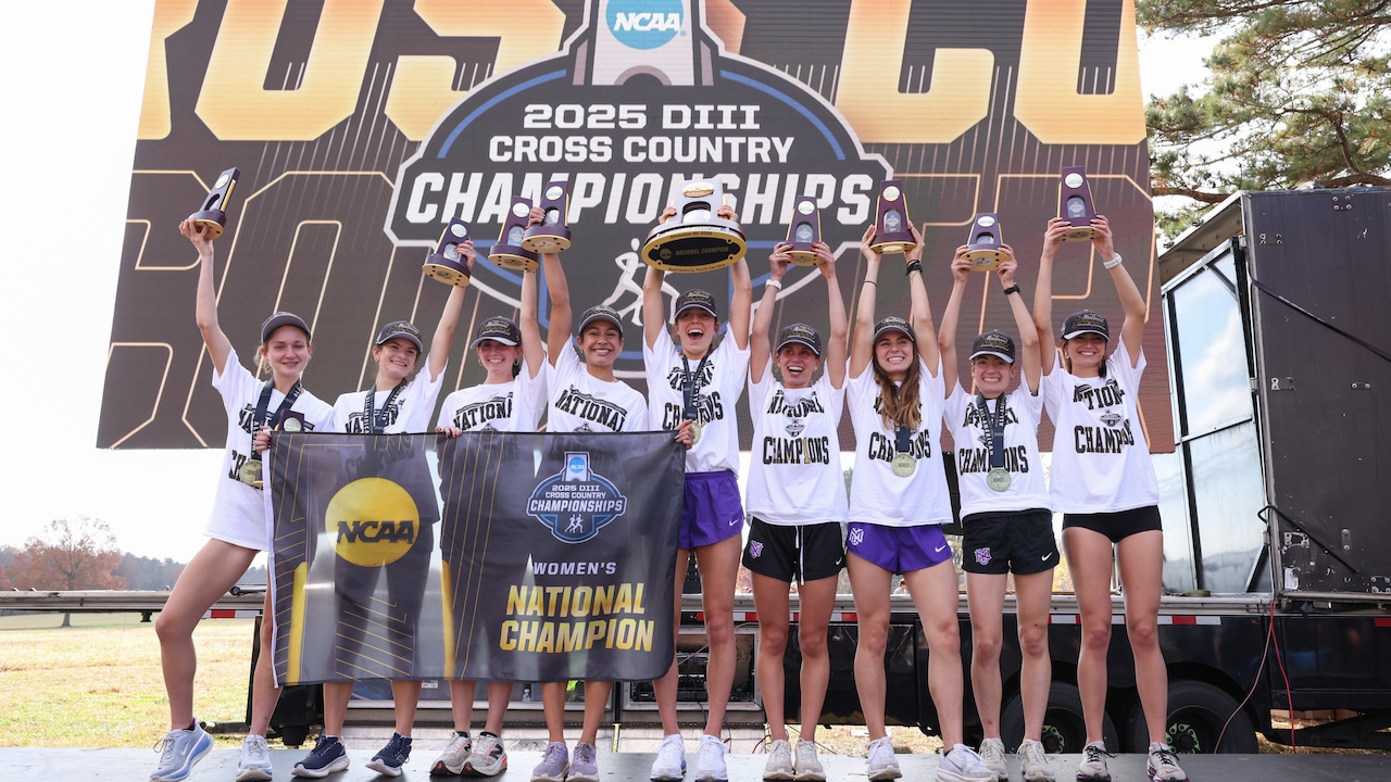 NYU wins the 2025 DIII women's cross country championship